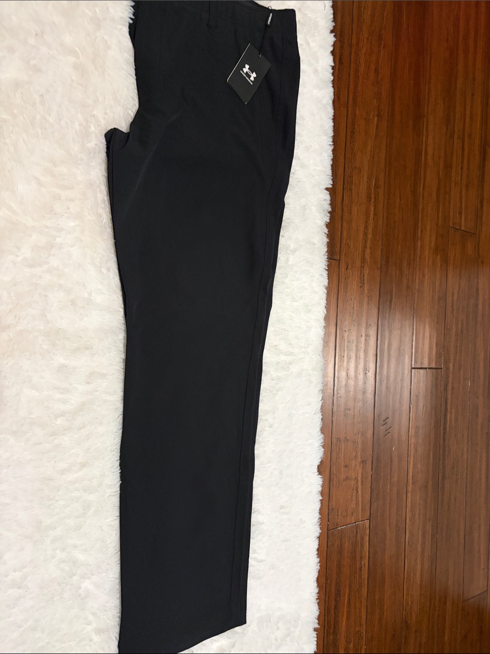 Under Armour Black Athletic Performance Pants for Men